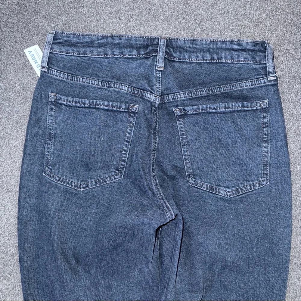 NWT Old Navy High Waisted O.G. Straight Jeans Women’s 10 Dark Wash Fae